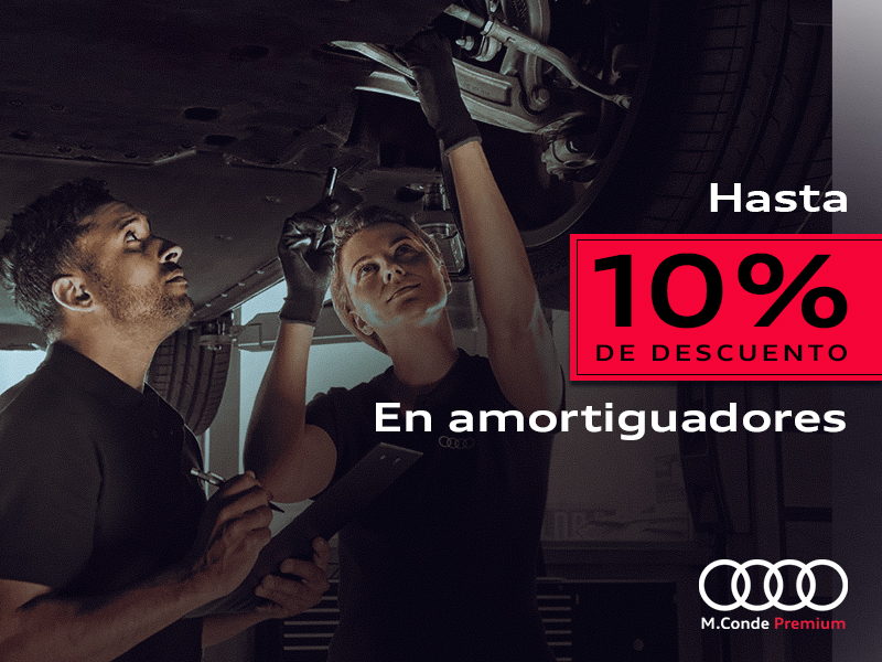 Amortiguadores: Hasta el 10% de descuento