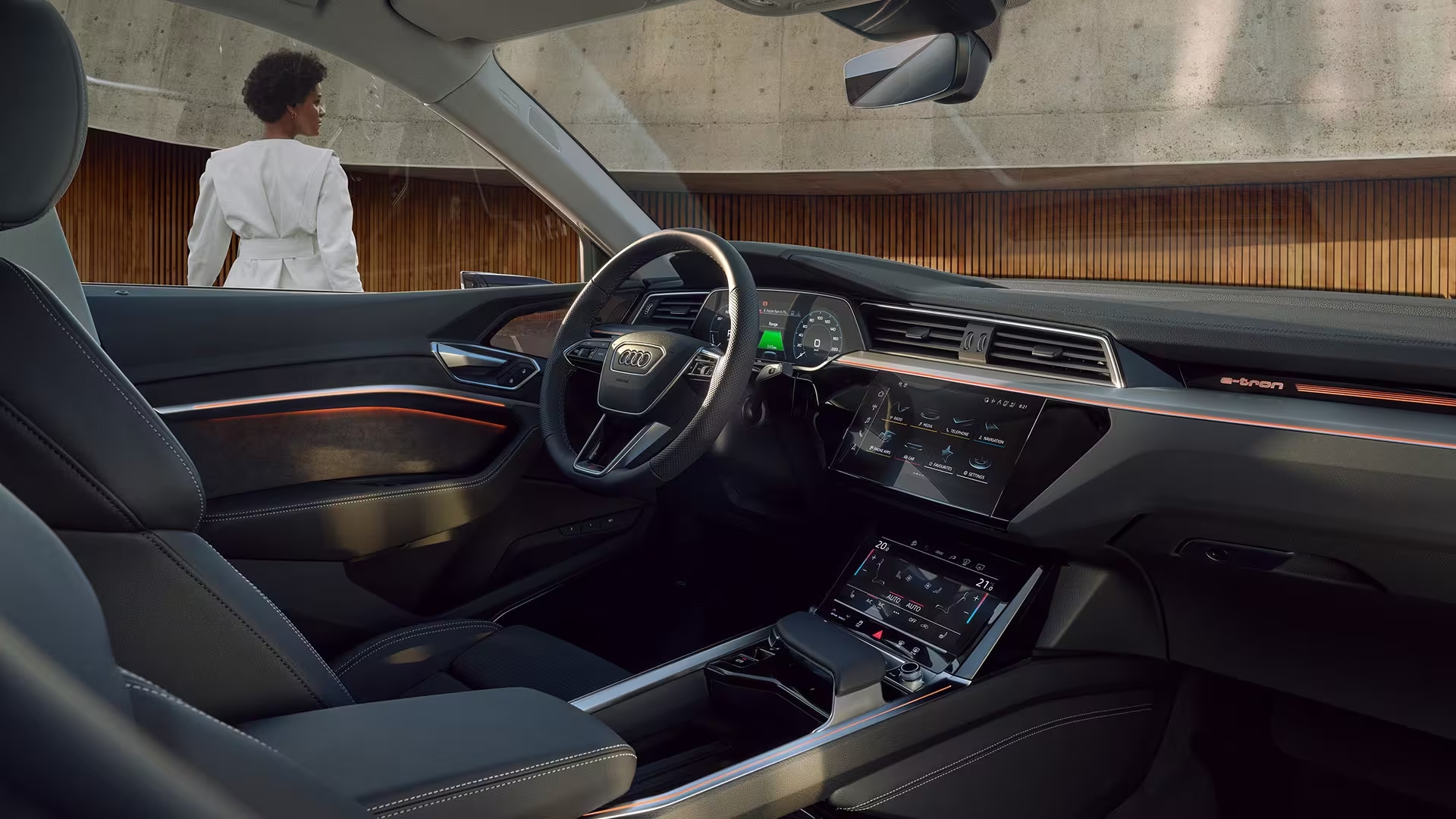 Audi Q8 Sportback e-tron interior