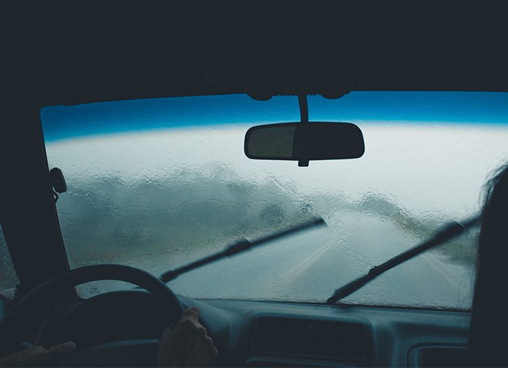conducir lluvia
