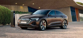 Audi Q8 Sportback e-tron nuevo logo